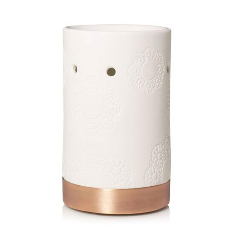 Yankee Candle Floral Ceramic Wax Melt Warmer £10.39